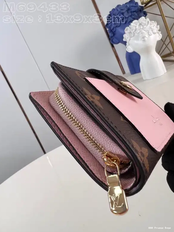 AAA Replica Ru cm Juliette LOUIS WALLET-13*9*3 VUITTON 0601